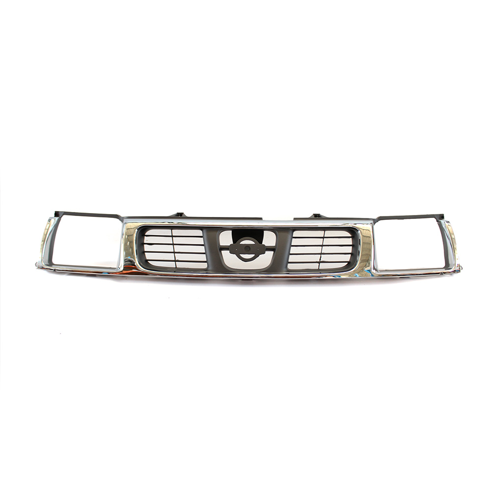 Grille Hard Body Small Light Surround Chrome for NISSAN HARDBODY KA20 LWB/SWB/DC — view 1